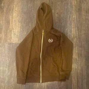 Vintage Old Navy brown zip up hoodie